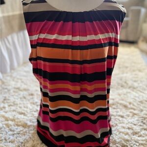 Calvin Klein Pleated Dress Sleeveless Top